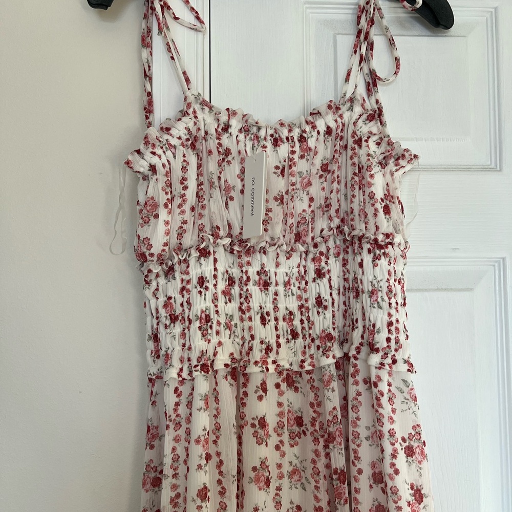 Floral Spaghetti Strap Dress